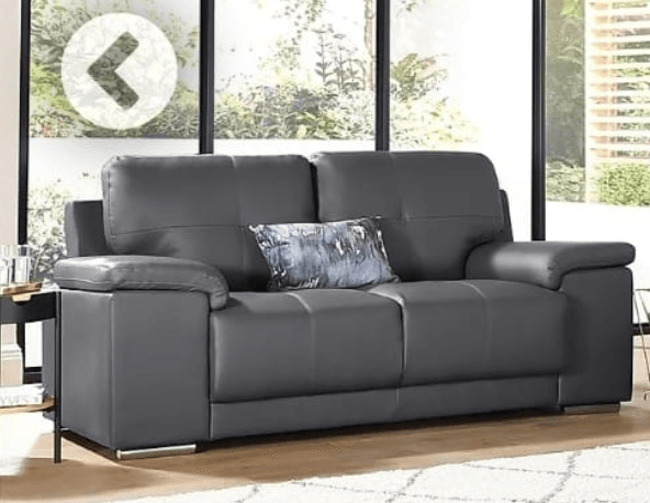 Kansas Sofa UK - Side view of premium sofas from Newcastle Beds UK